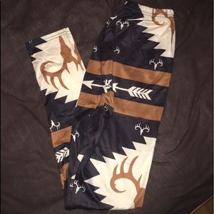 deer skull leggings